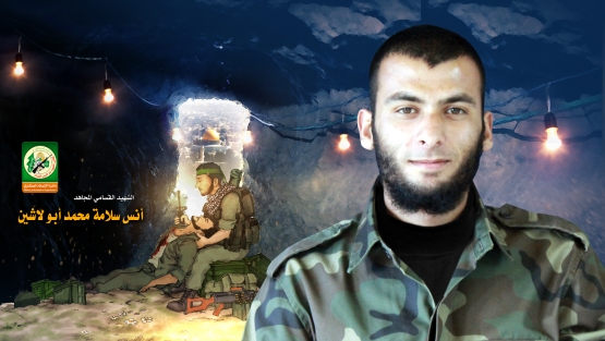 الشهيد القسامي / أنس سلامة أبو لاشين