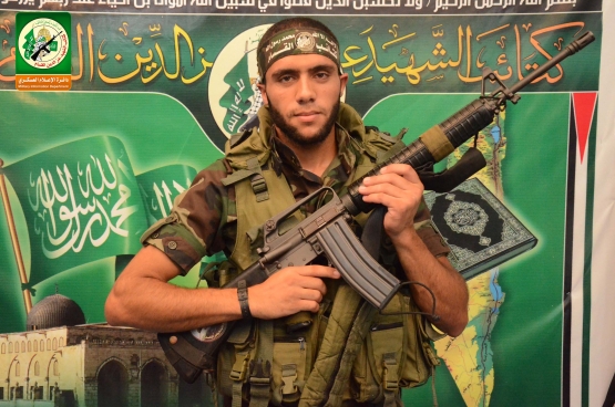 الشهيد القسامي/ إبراهيم محمد ربيع حمدية