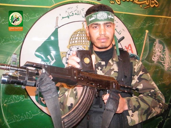 الشهيد القسامي / علي عبد المجيد الأسطل