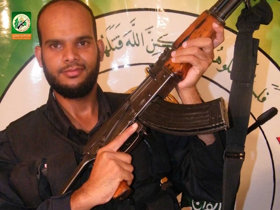 الشهيد القسامي / ناجي عبد الله أبو مصطفي