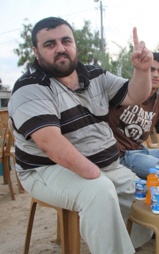 الشهيد القسامي/ إبراهيم إحسان ضميدة