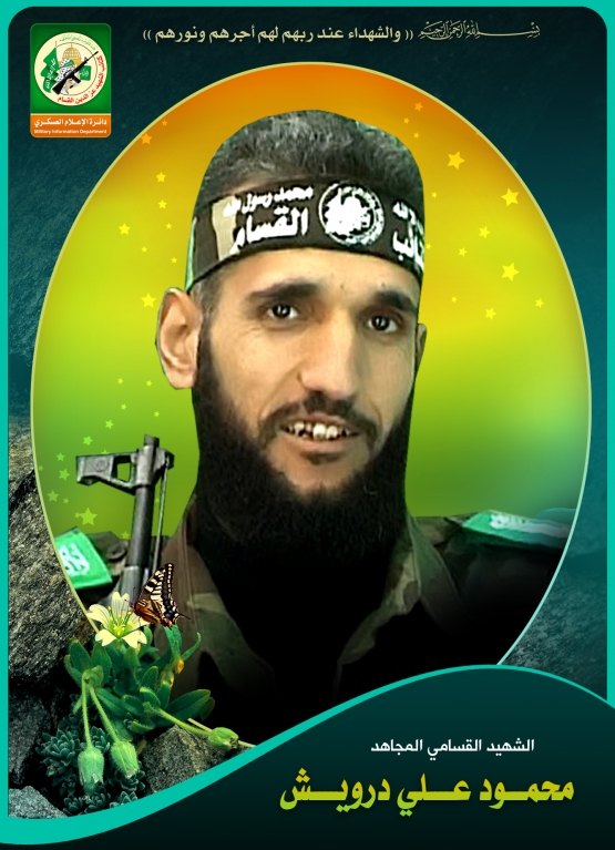 الشهيد القسامي / محمود علي عبد العزيز درويش