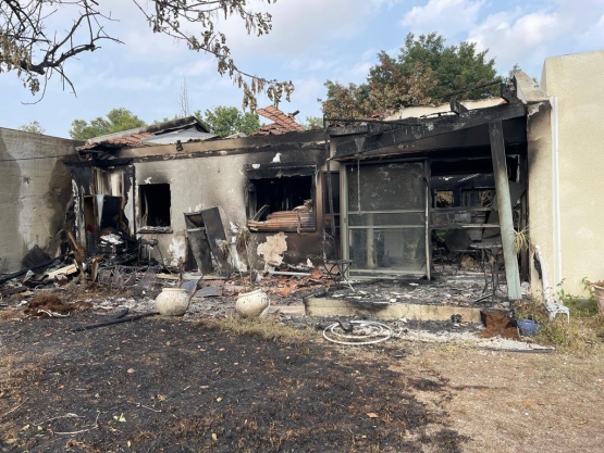 آثار القصف القسامي لمغتصبات ومواقع العدو خلال معركة طوفان الأقصى