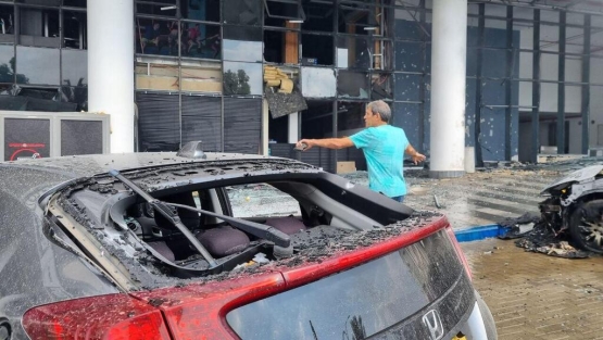 آثار القصف القسامي لمغتصبات ومواقع العدو خلال معركة طوفان الأقصى