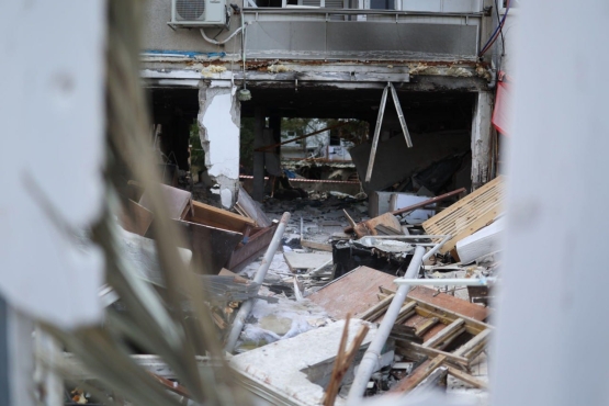 آثار القصف القسامي لمغتصبات ومواقع العدو خلال معركة طوفان الأقصى